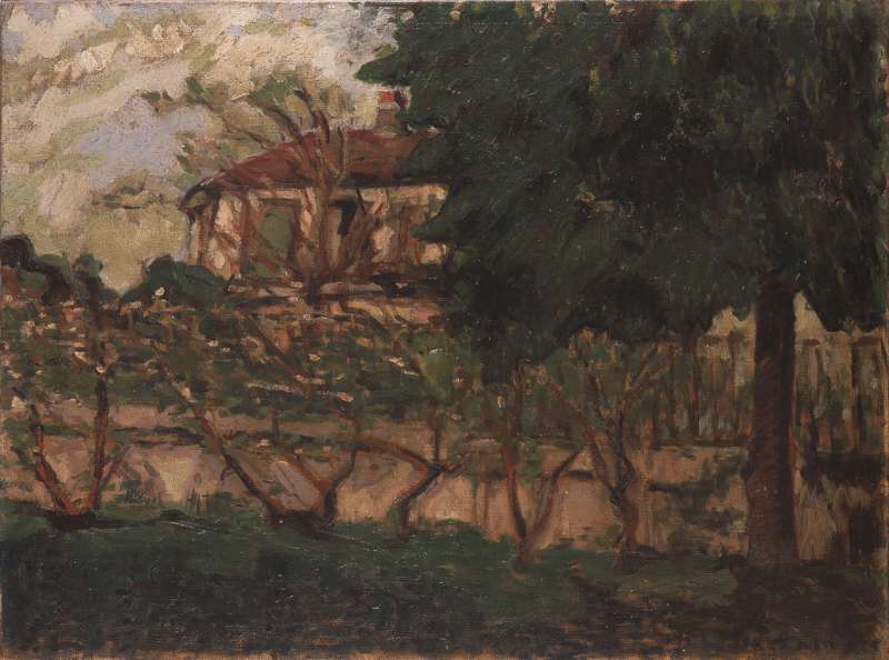 House among Apple Trees